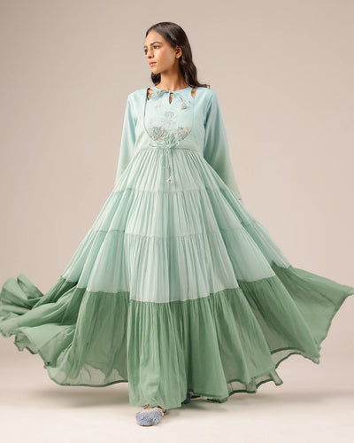 Sea Salt Long Dress - OurDve