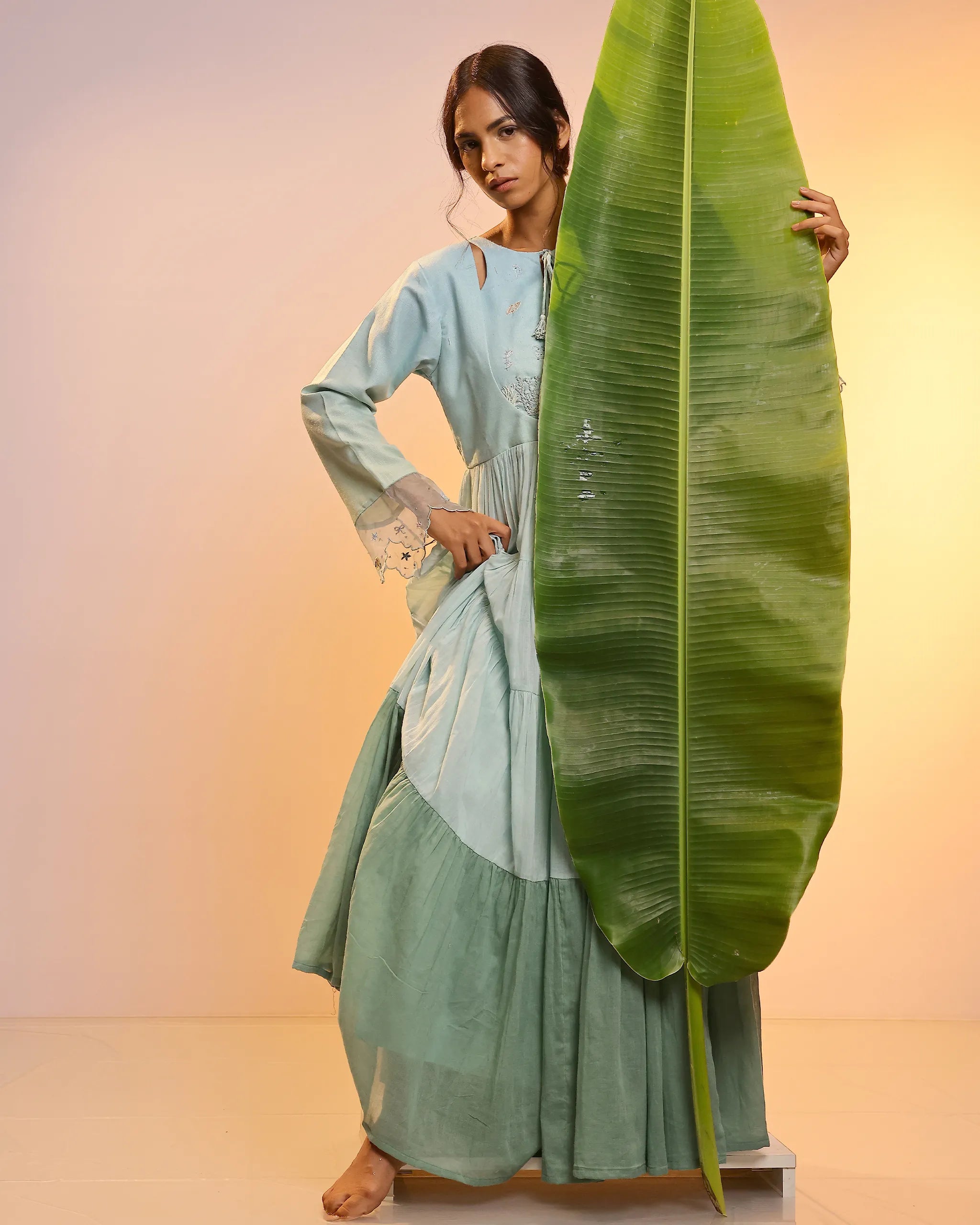 Sea Salt Long Dress - OurDve
