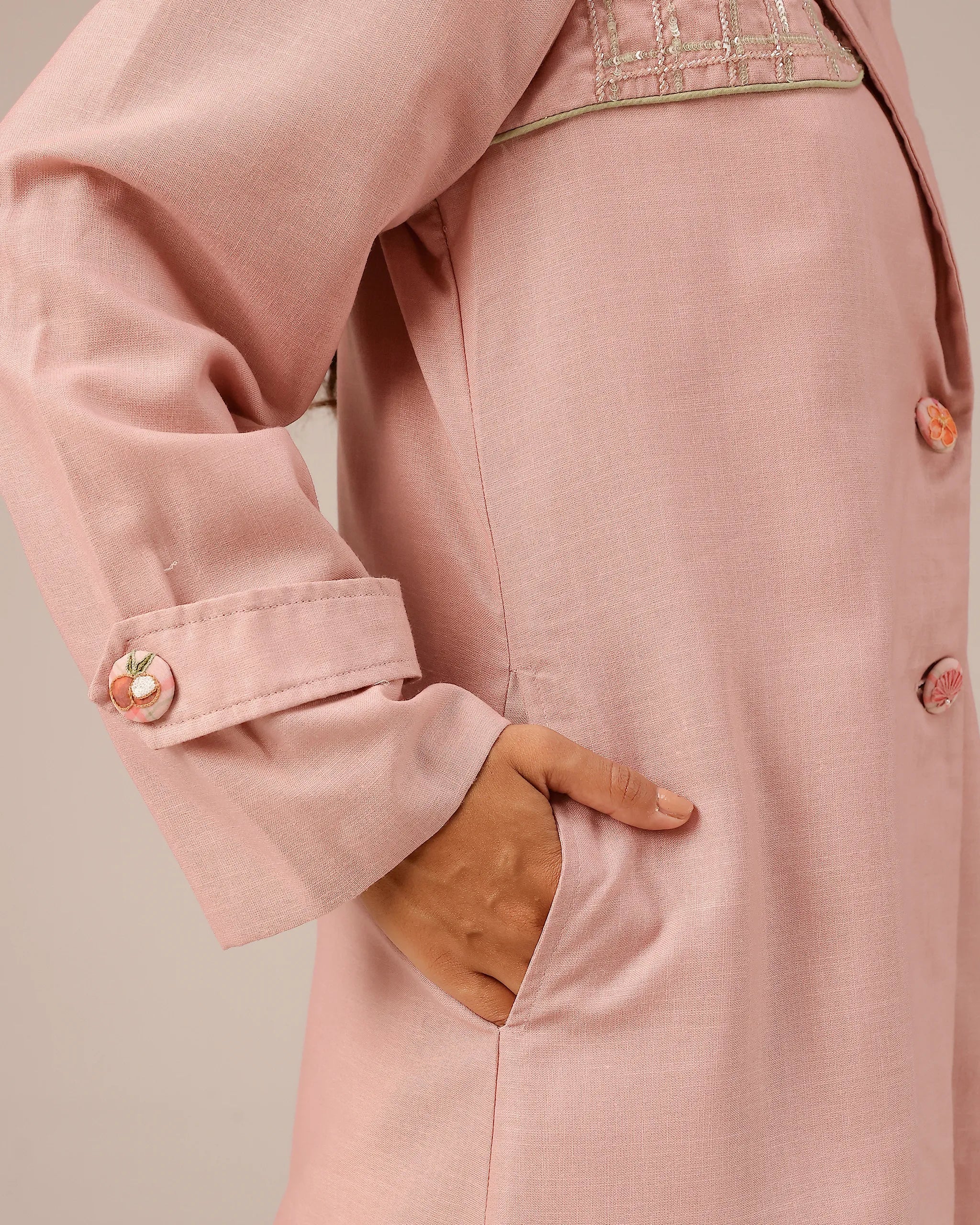 Melon Muse Dress & Jacket (Pink)