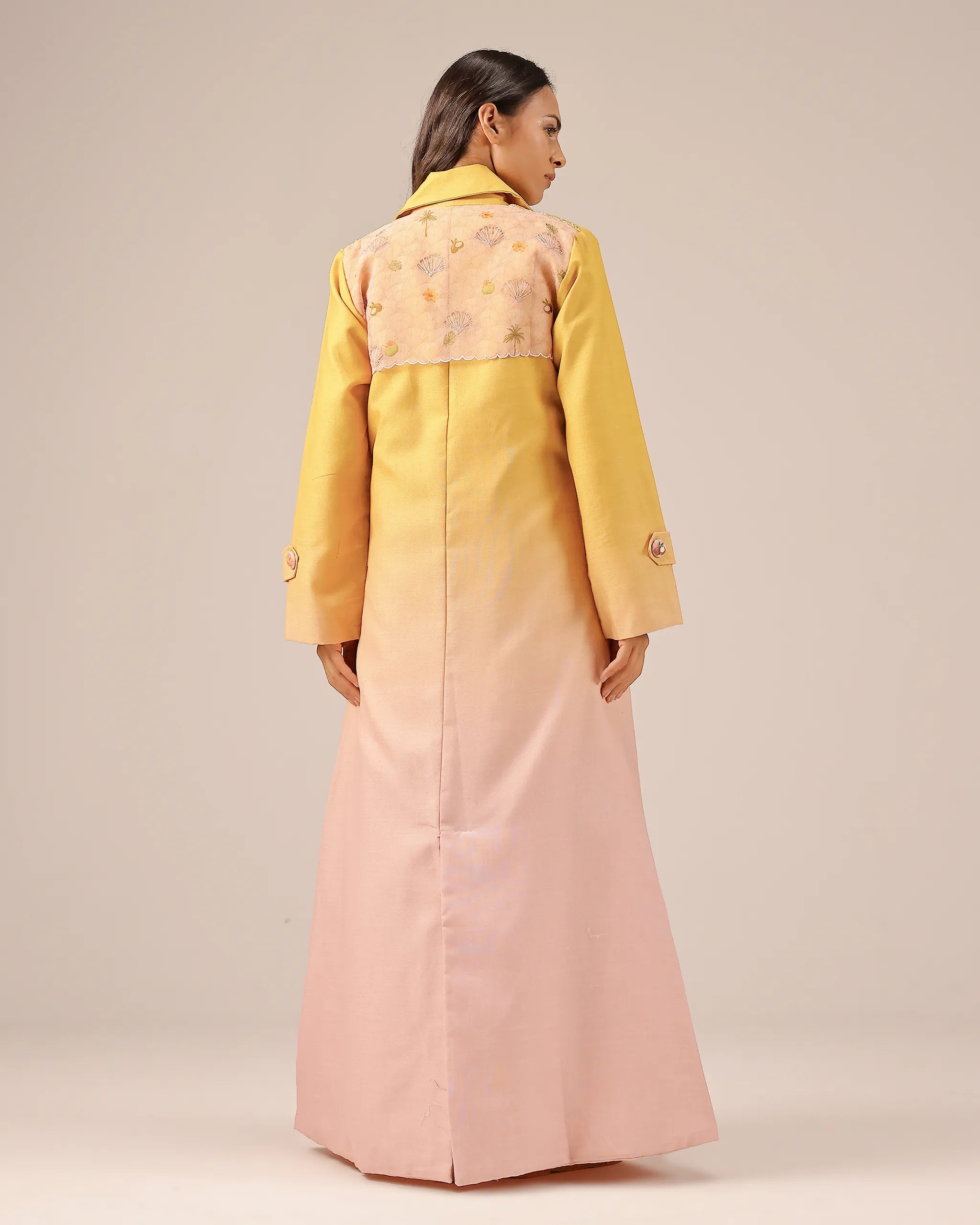 Melon Muse Jacket (Yellow To Pink)