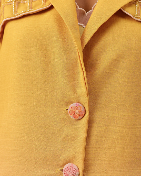 Melon Muse Jacket (Yellow To Pink)