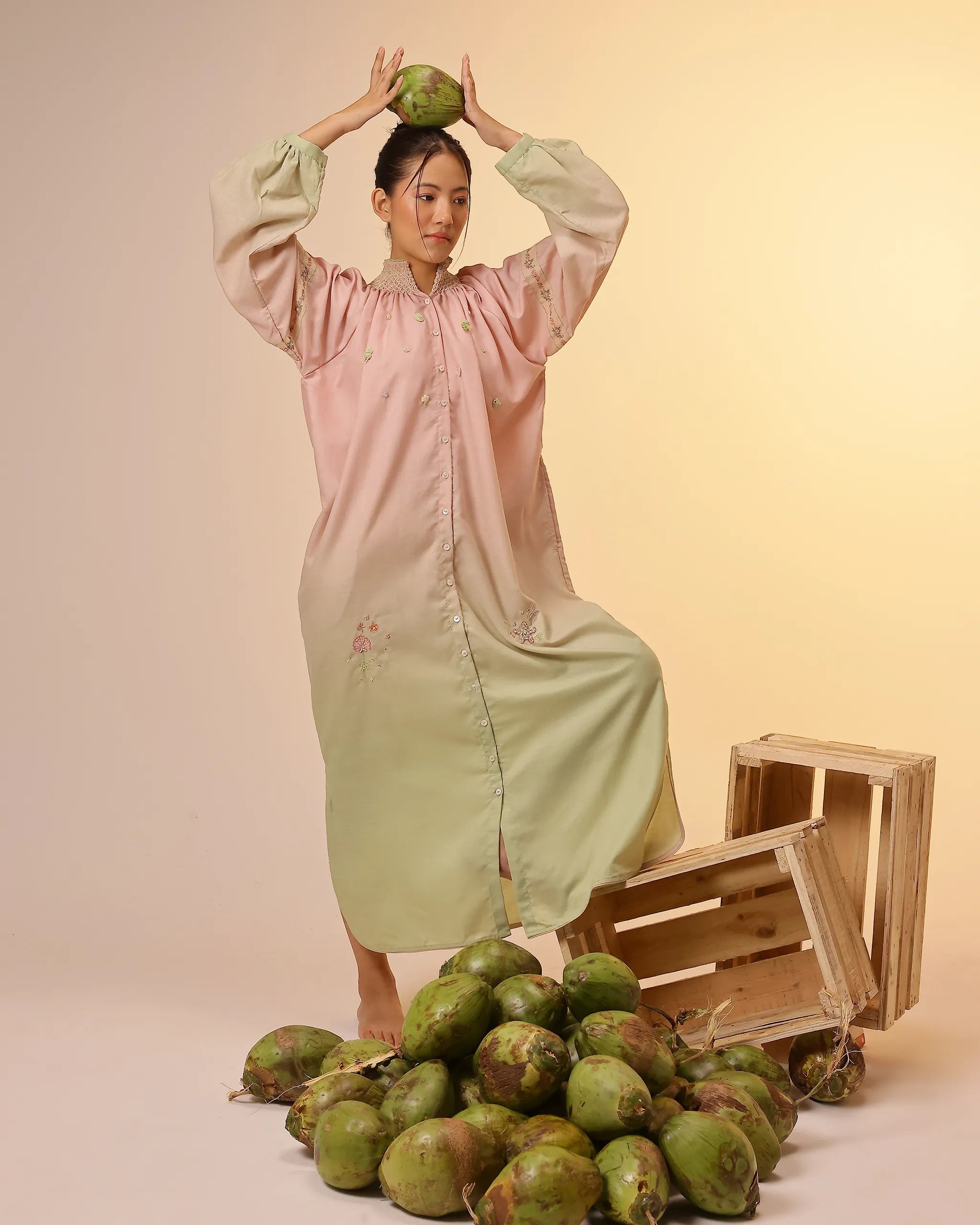 Sorbet Linen Dress - OurDve