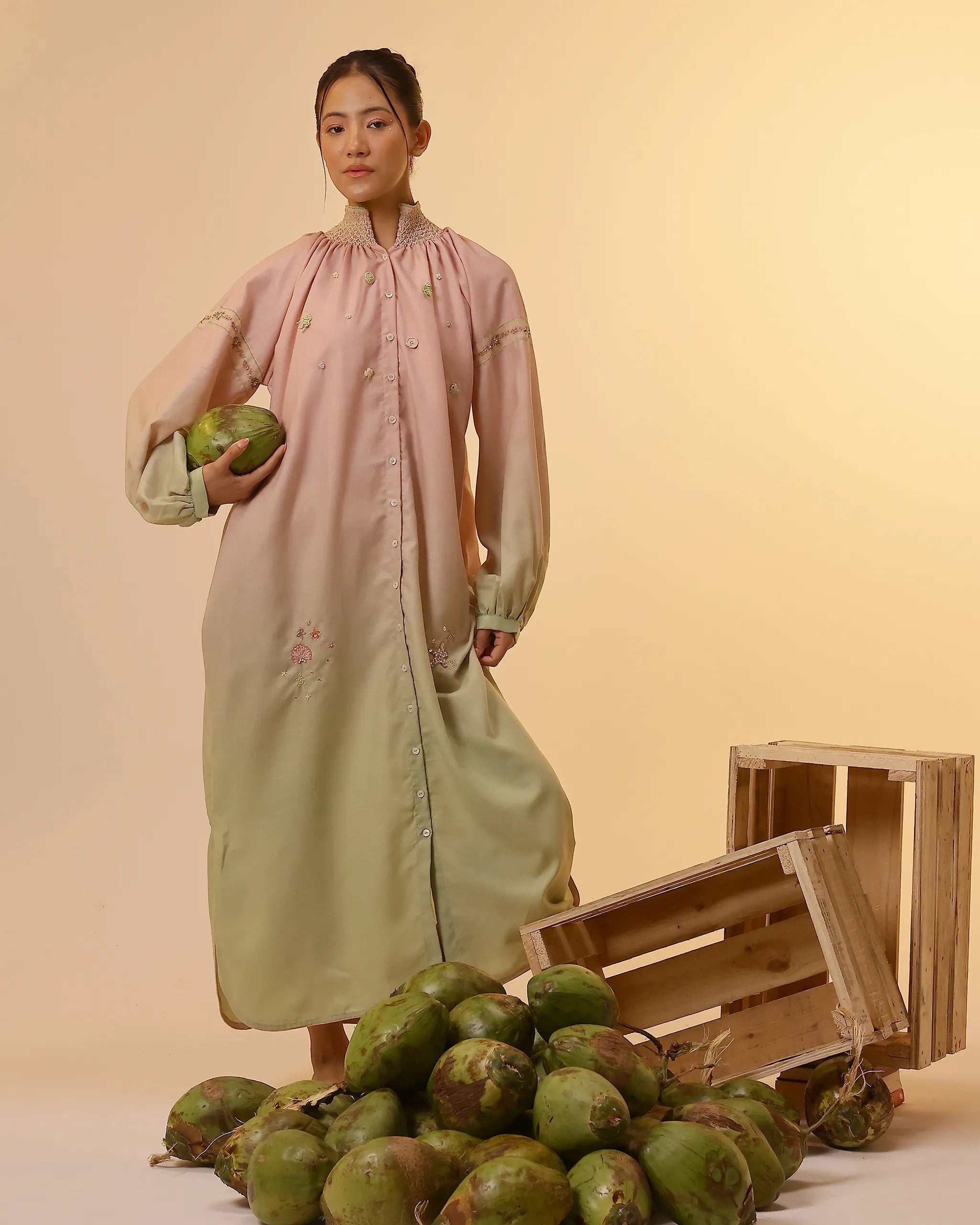 Sorbet Linen Dress - OurDve