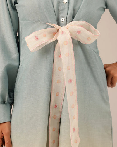 Hibiscus Linen Midi Dress - OurDve