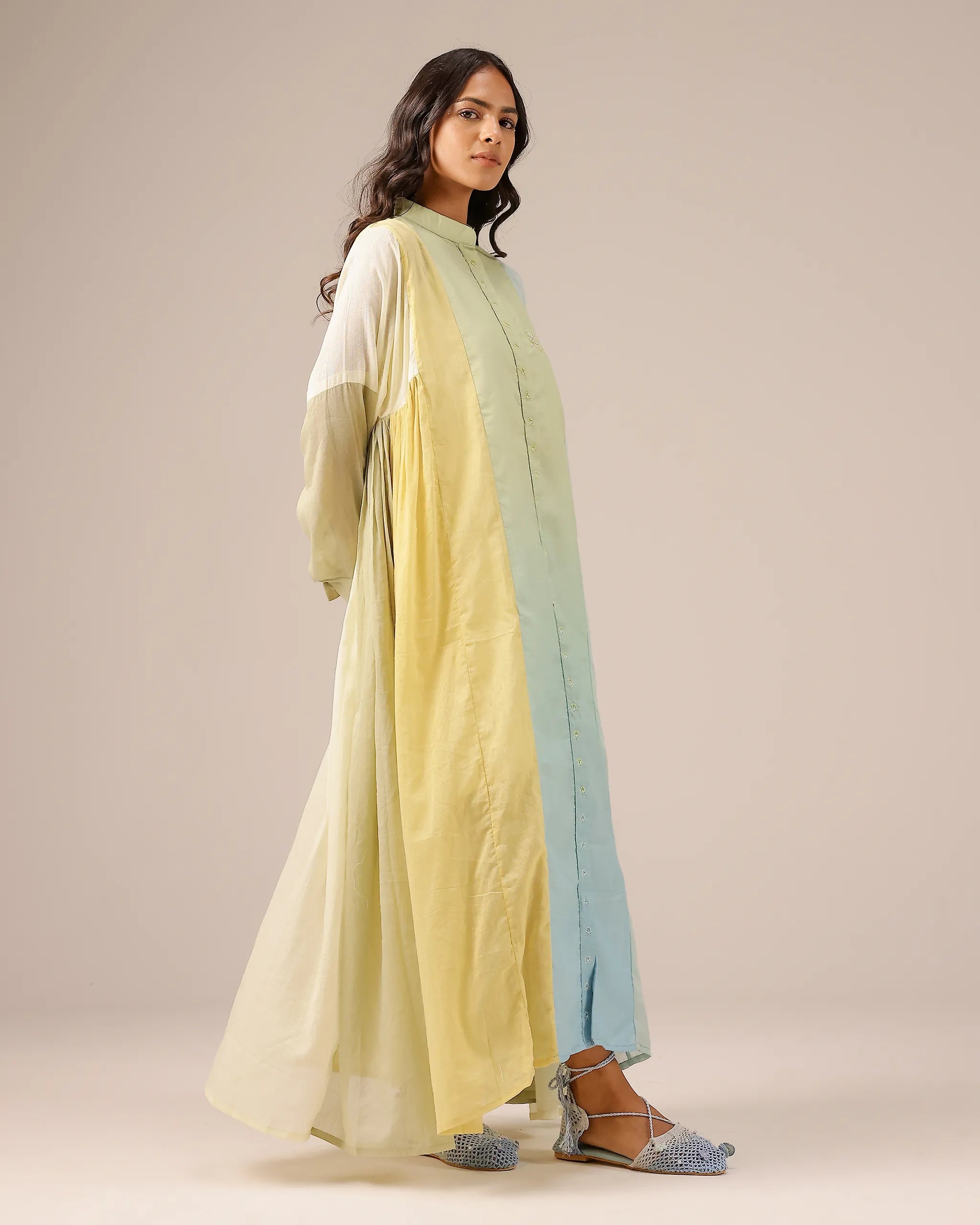 Drift A-Line Linen Dress - OurDve