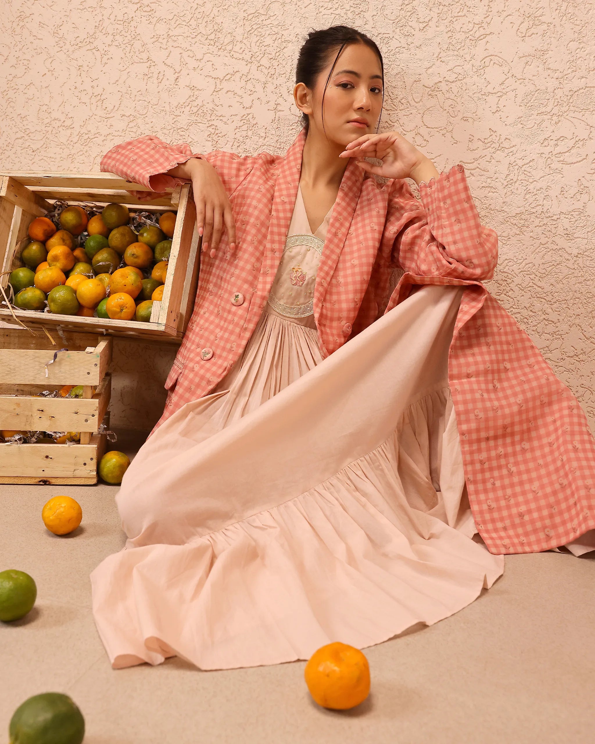 Merry Berry Dress & Jacket (Pink)