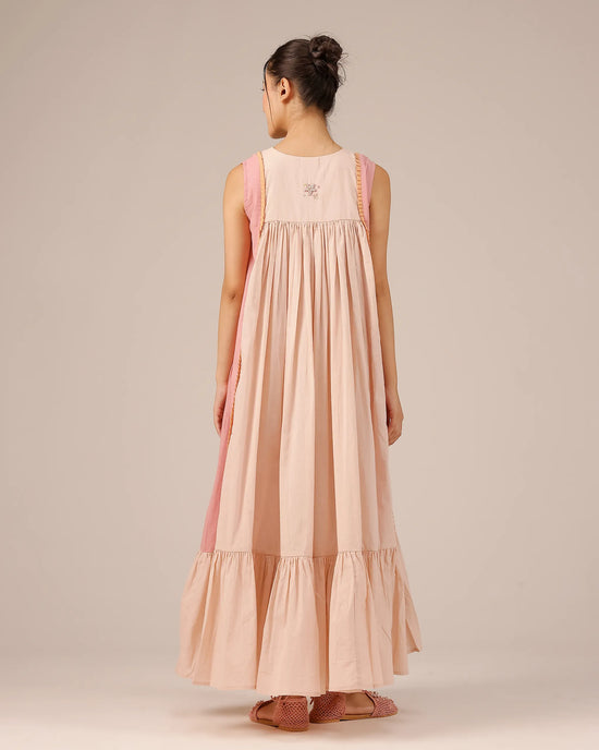 Pink Merry Berry Vintage-Inspired Cotton Dress - OurDve