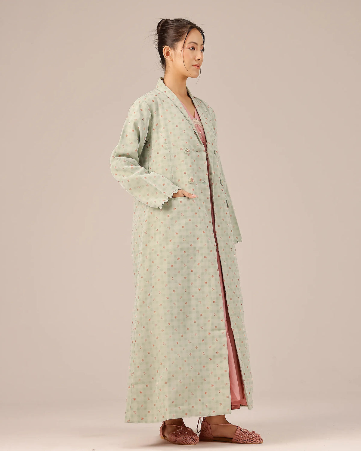 Merry Berry Dress & Jacket (Green)