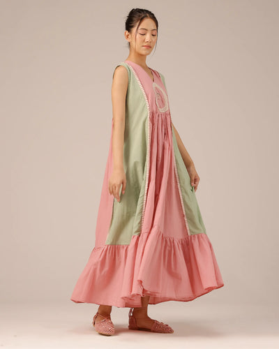 Merry Berry Dress & Jacket (Green)