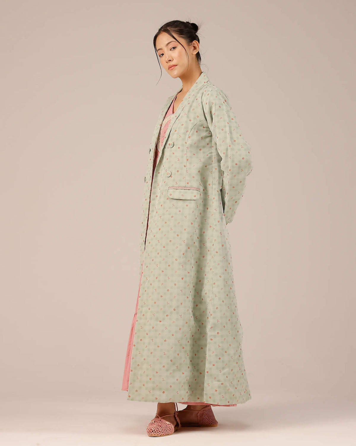 Merry Berry Dress & Jacket (Green)