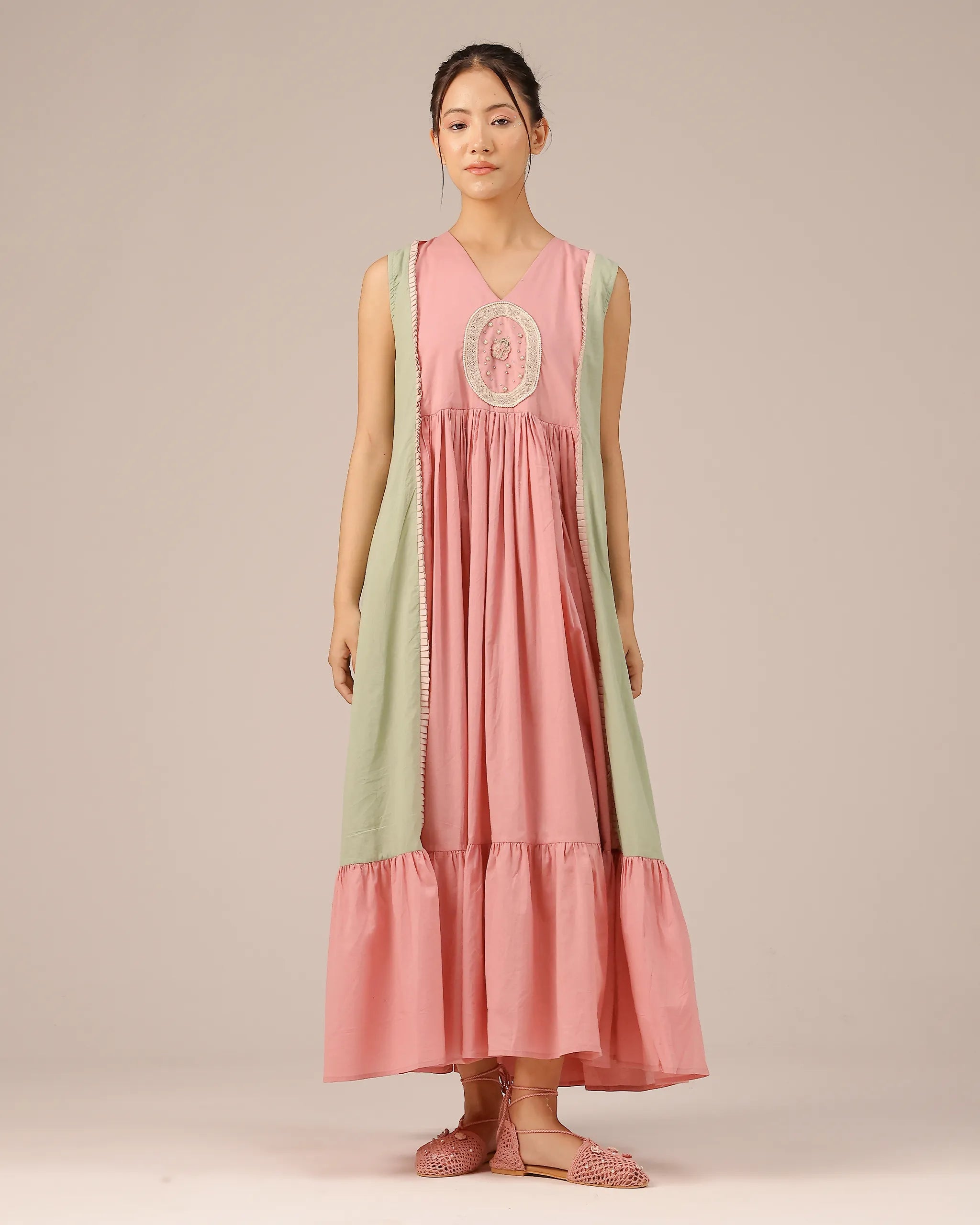 Merry Berry Vintage-Inspired Cotton Dress - OurDve