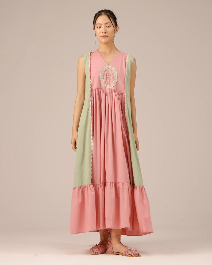 Merry Berry Vintage-Inspired Cotton Dress - OurDve