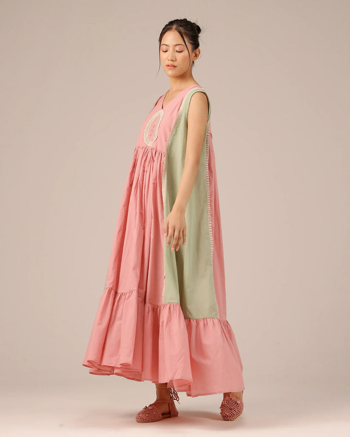 Merry Berry Vintage-Inspired Cotton Dress - OurDve