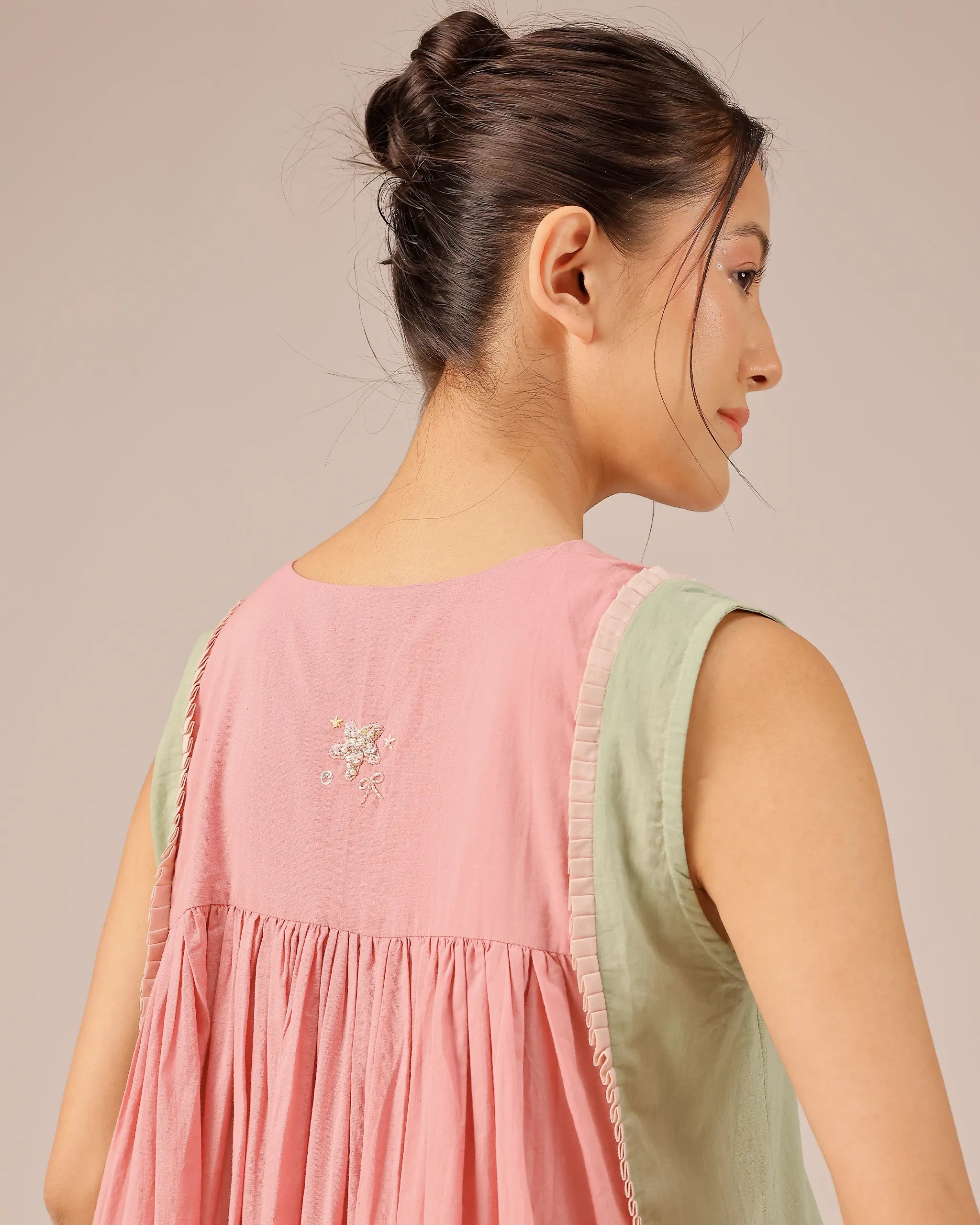 Merry Berry Vintage-Inspired Cotton Dress - OurDve