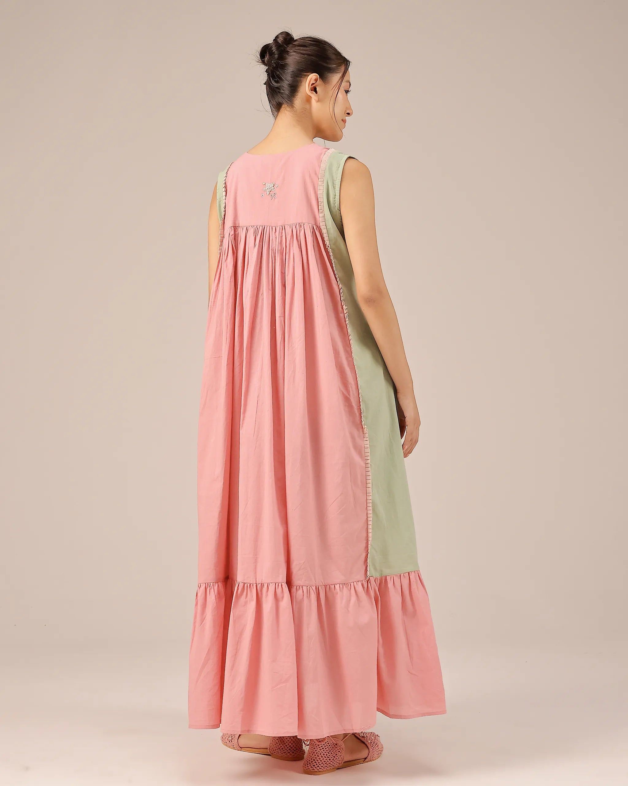 Merry Berry Vintage-Inspired Cotton Dress - OurDve