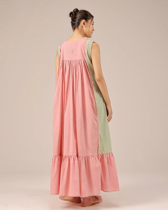 Merry Berry Vintage-Inspired Cotton Dress - OurDve