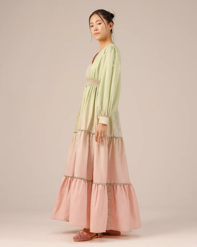 Pop Patchwork Linen Dress – OurDve