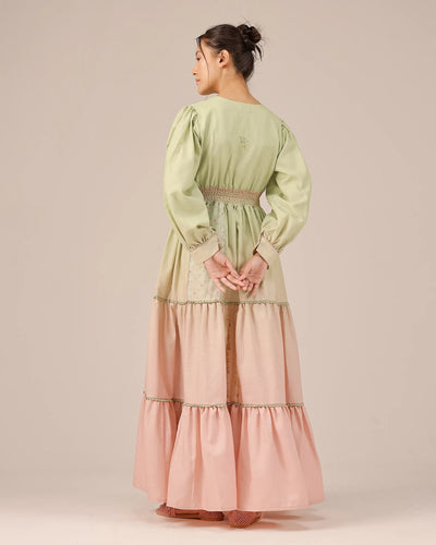 Pop Patchwork Linen Dress – OurDve
