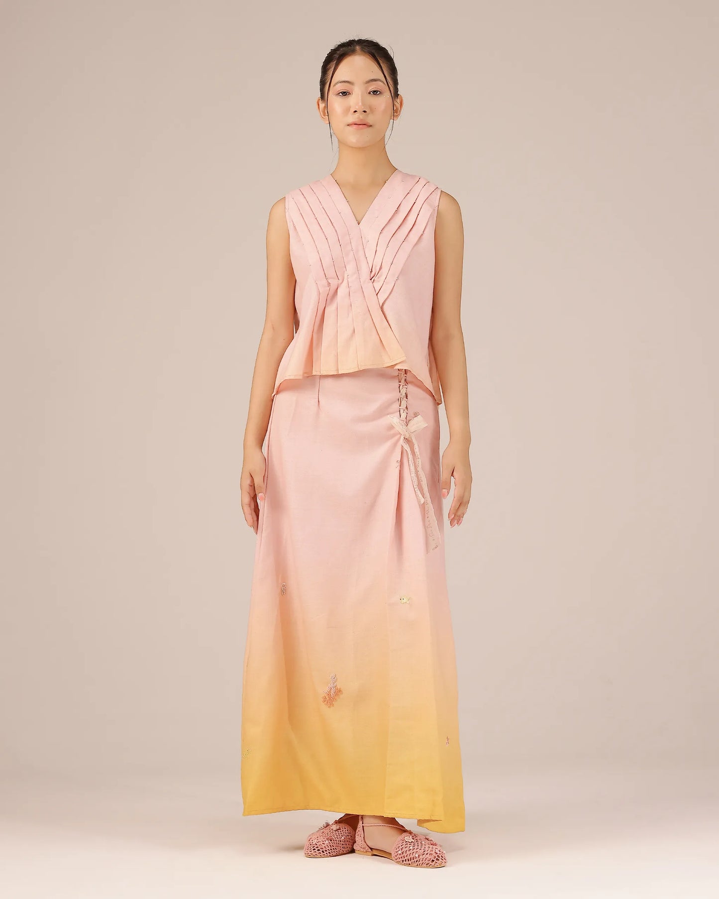 Berry Breeze Skirt (Yellow)