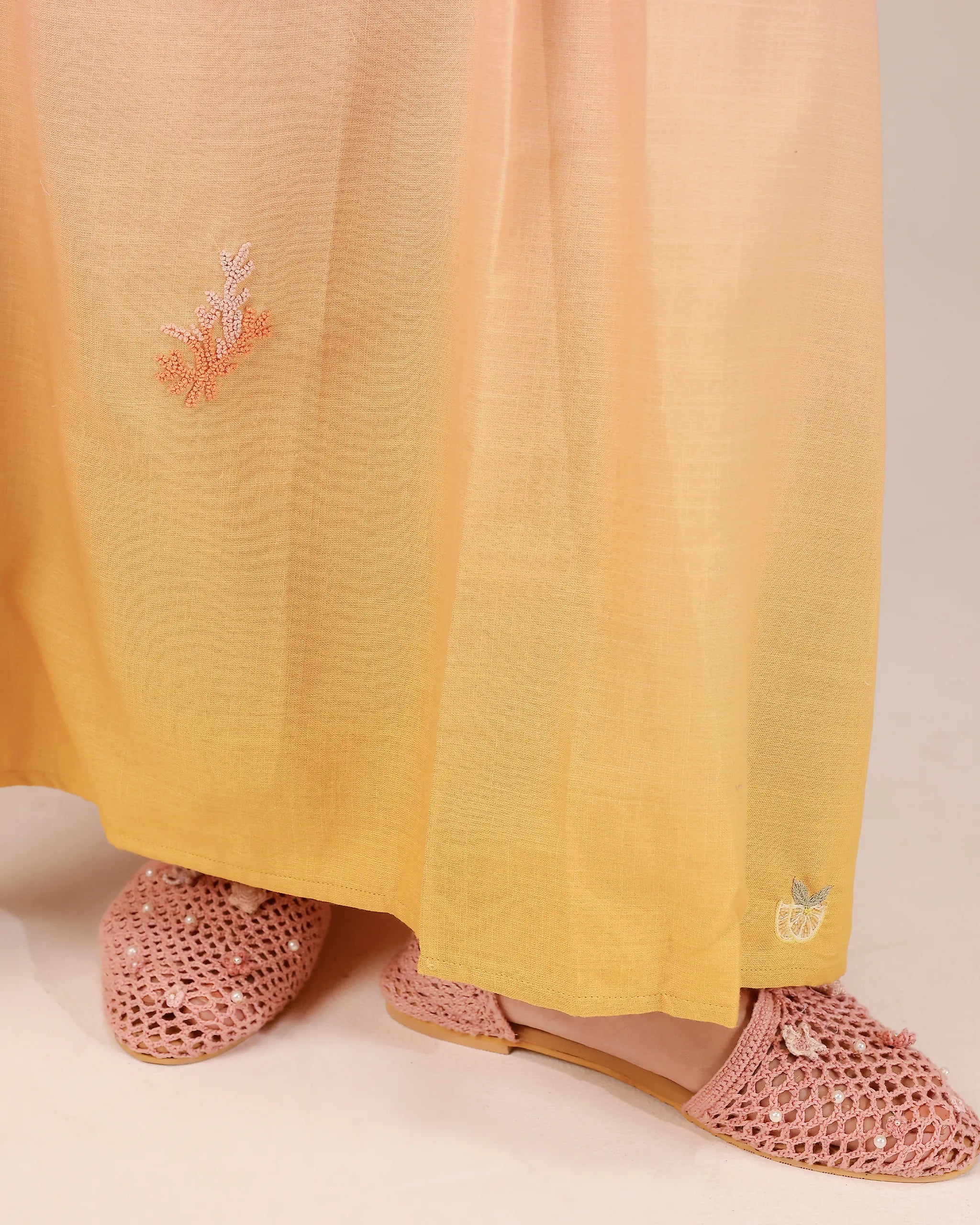 Berry Breeze Skirt (Yellow)