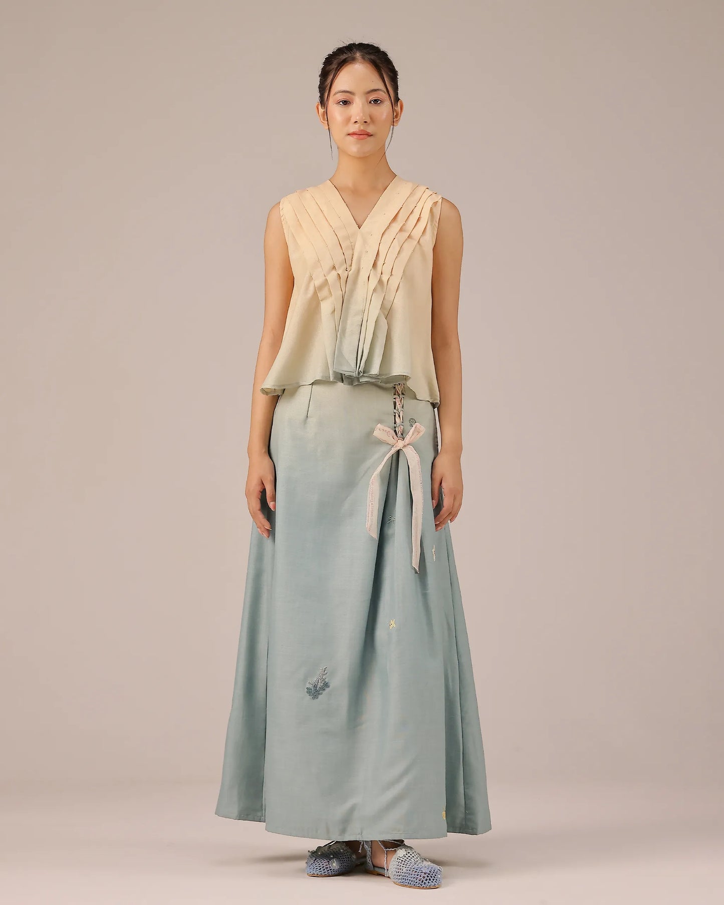 Berry Breeze Top (Ivory)