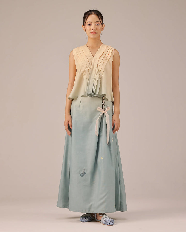 Berry Breeze Skirt (Grey)