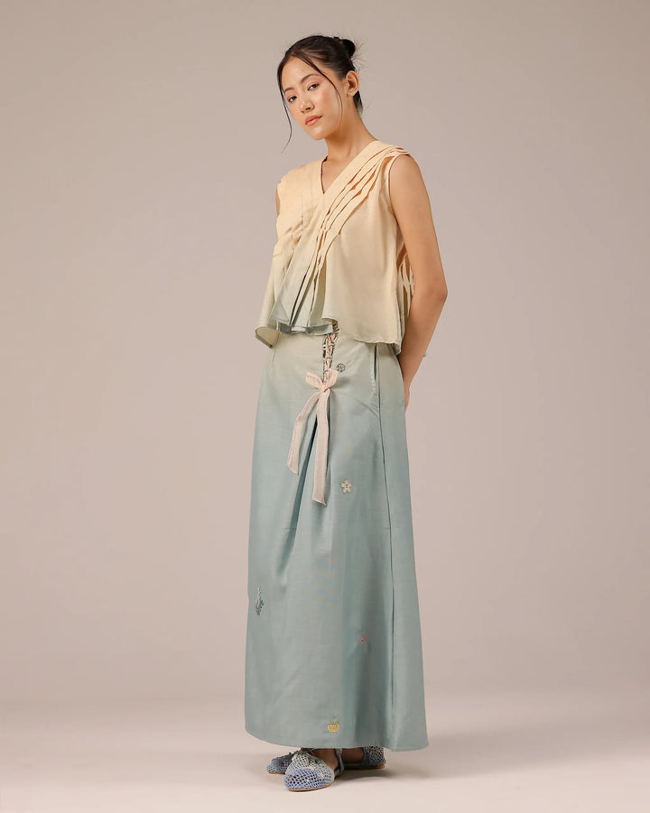 Berry Breeze Skirt (Grey)
