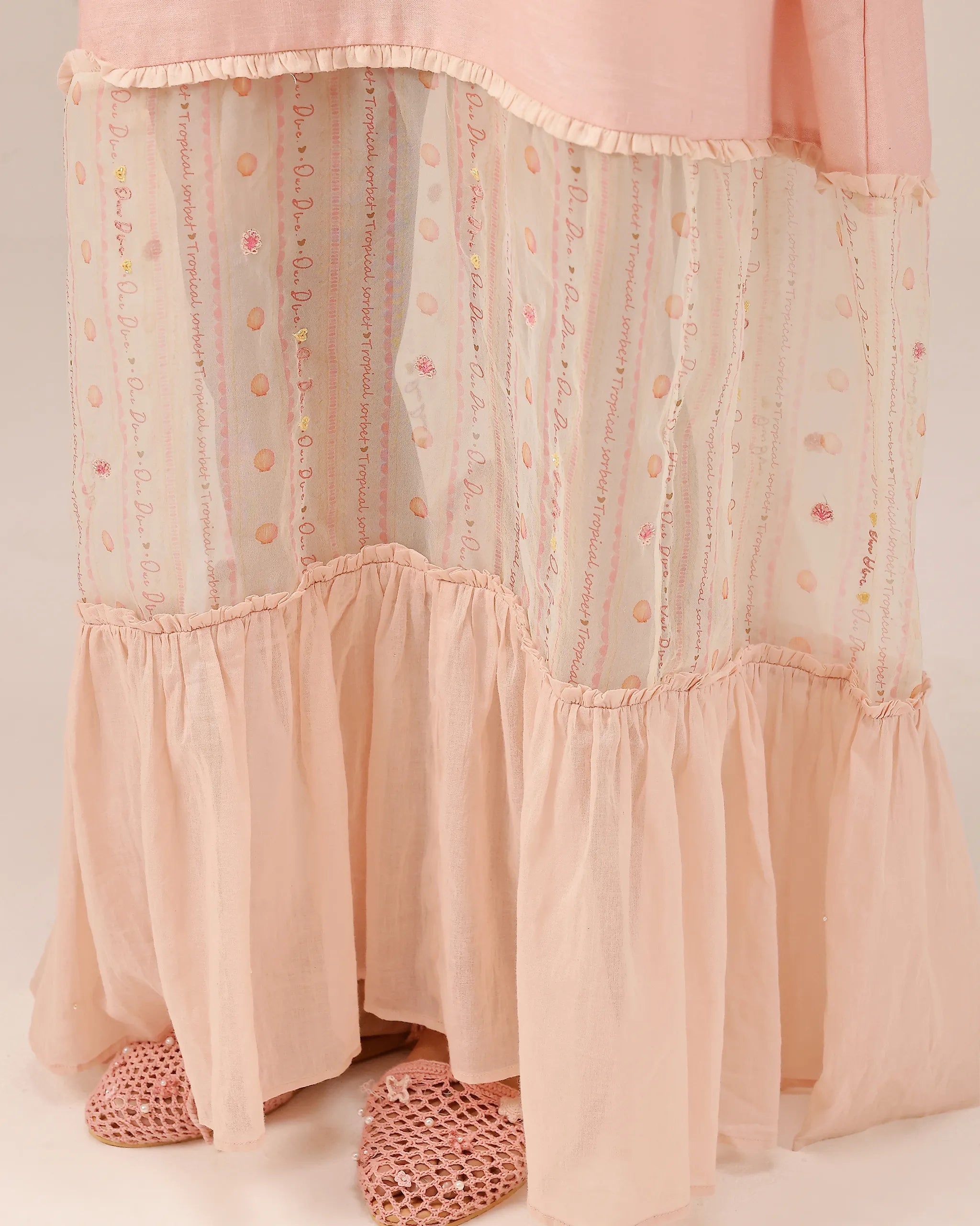 Palm Whisper Linen Dress | Ombr�� Bohemian Tunic ��� OurDve