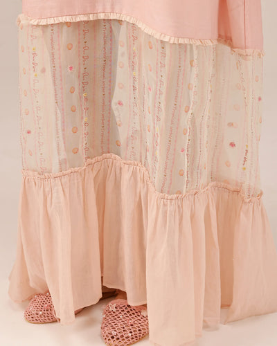 Palm Whisper Linen Dress | Ombré Bohemian Tunic – OurDve 