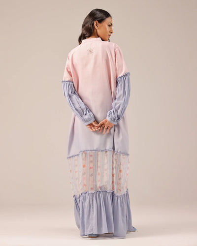 Palm Whisper Ombré Linen Dress - OurDve