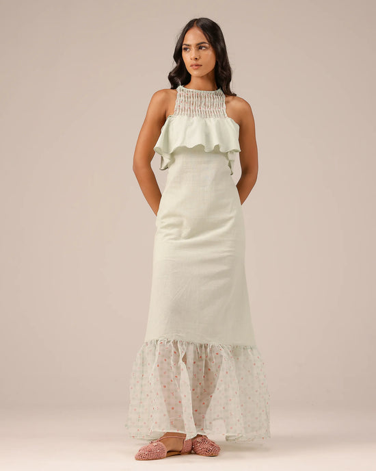 Palm Pop Jacket & Dress (Light Green)