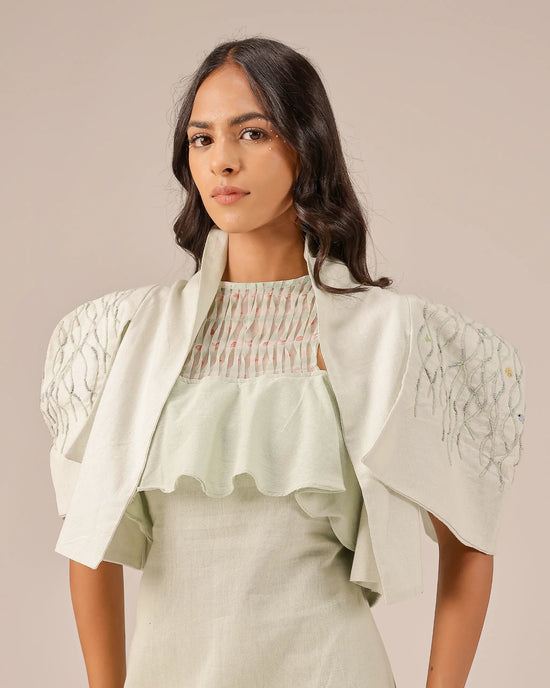 Palm Pop Jacket (Light Green)