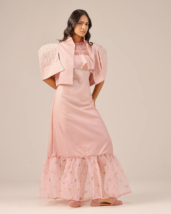 Palm Pop Jacket & Dress (Pink)