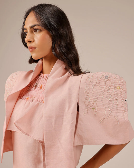 Palm Pop Jacket & Dress (Pink)