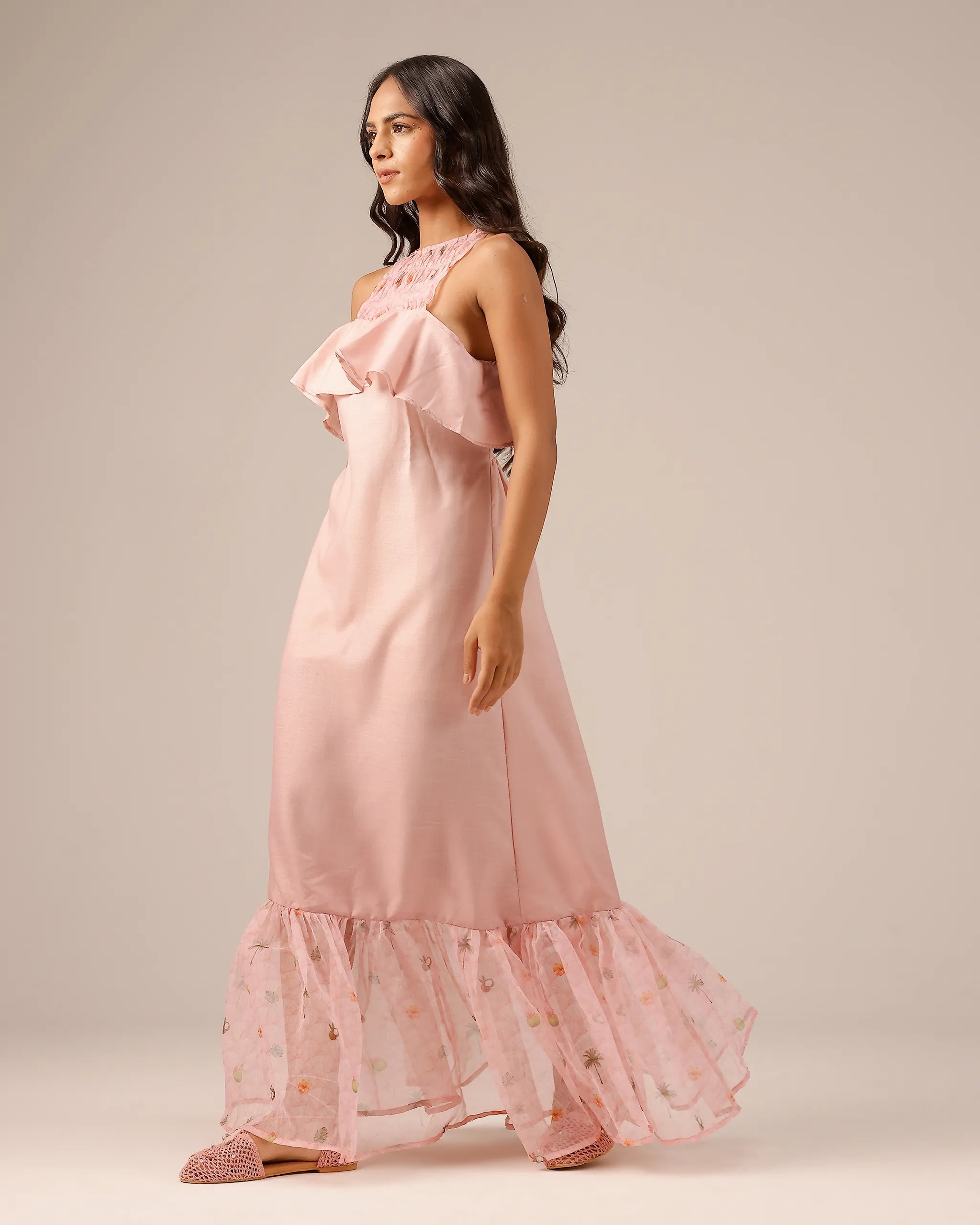 Palm Pop Jacket & Dress (Pink)