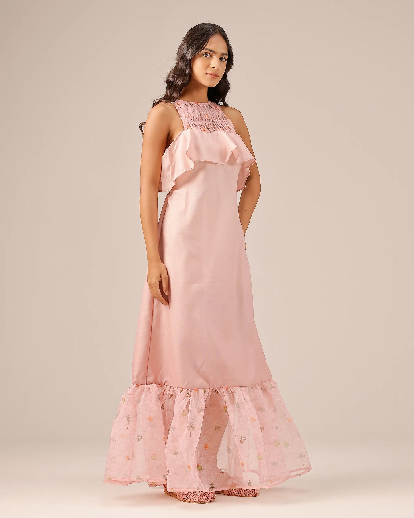 Palm Pop Jacket & Dress (Pink)