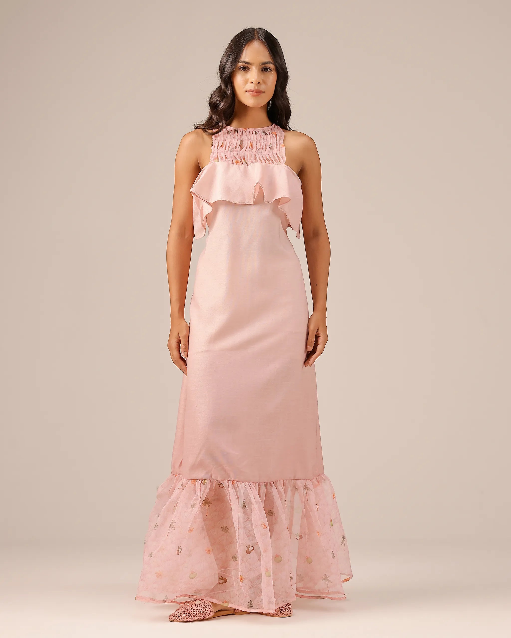 Palm Pop Jacket & Dress (Pink)