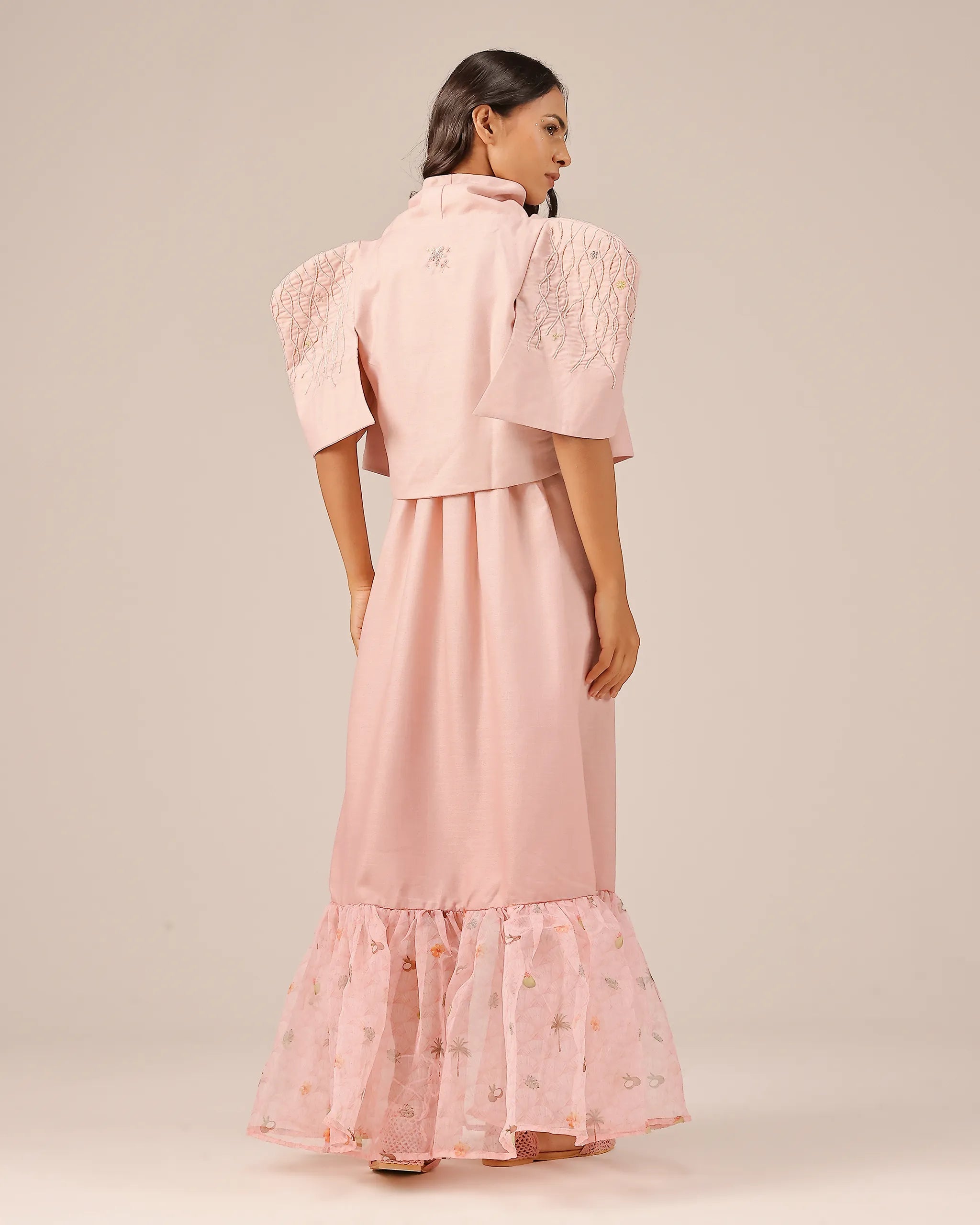 Palm Pop Jacket  (Pink)