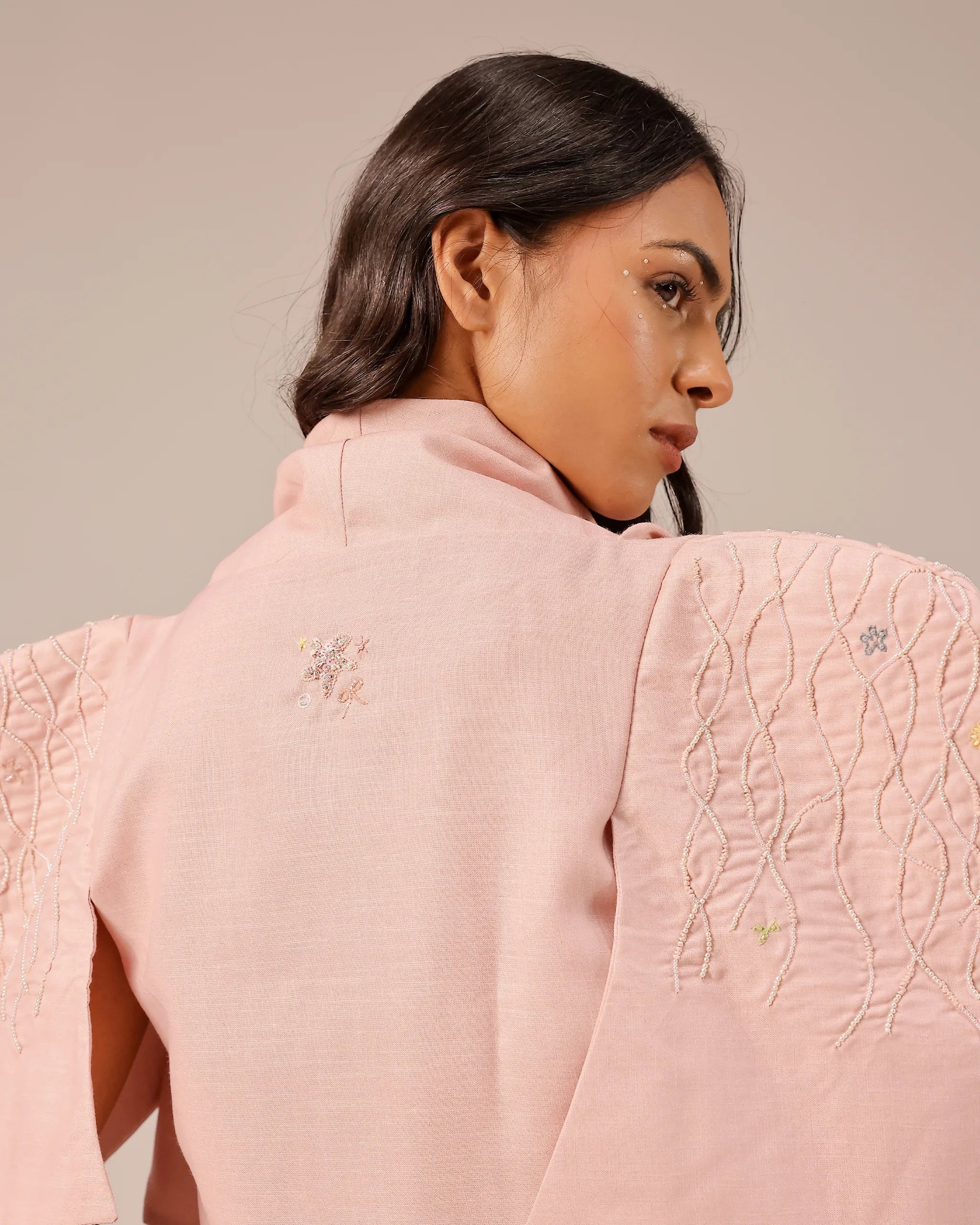 Palm Pop Jacket (Pink)