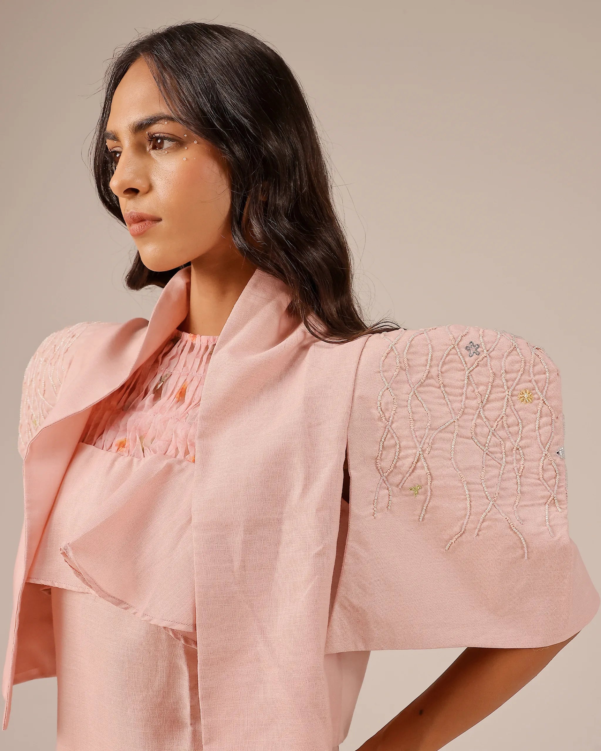 Palm Pop Jacket (Pink)