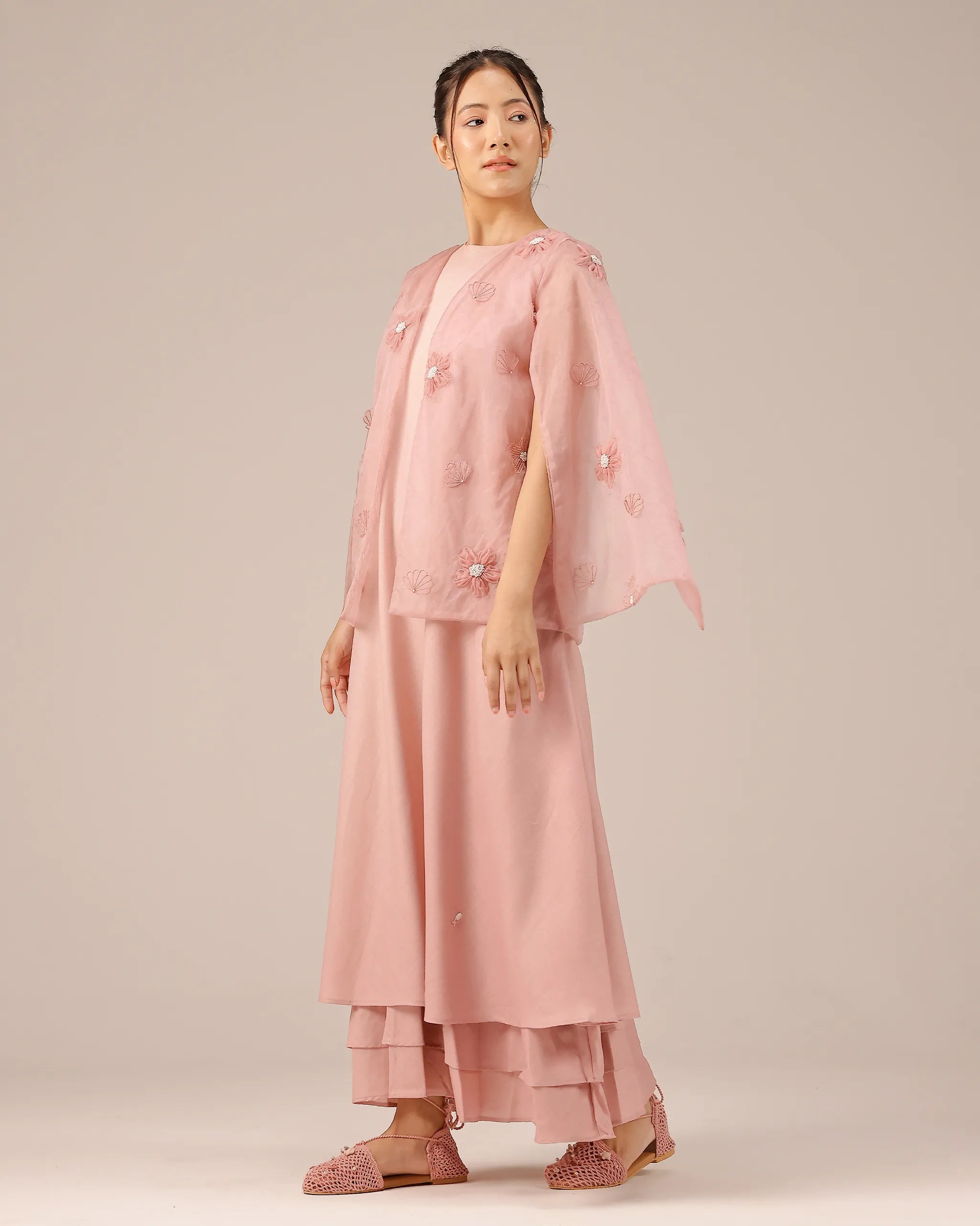 Wave Kiss Jacket & Dress (Pink)
