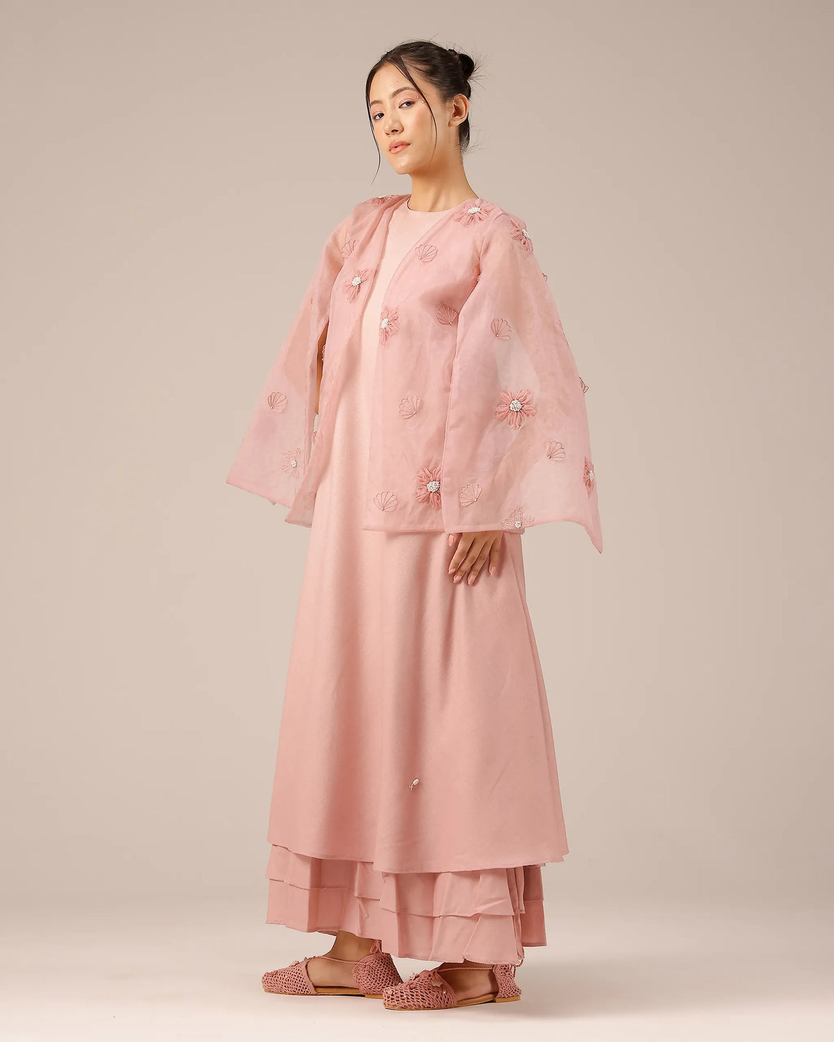 Wave Kiss Jacket & Dress (Pink)