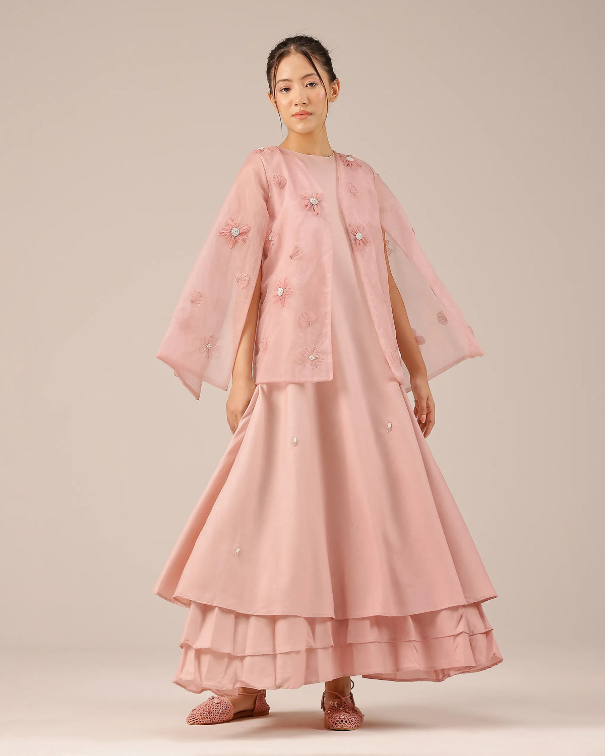 Wave Kiss Jacket & Dress (Pink)