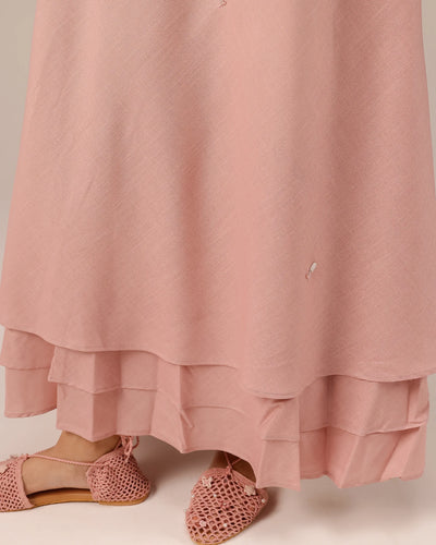 Wave Kiss  Dress (Pink)