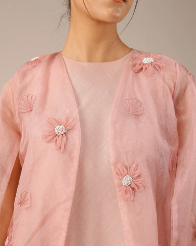 Wave Kiss Jacket  (Pink)