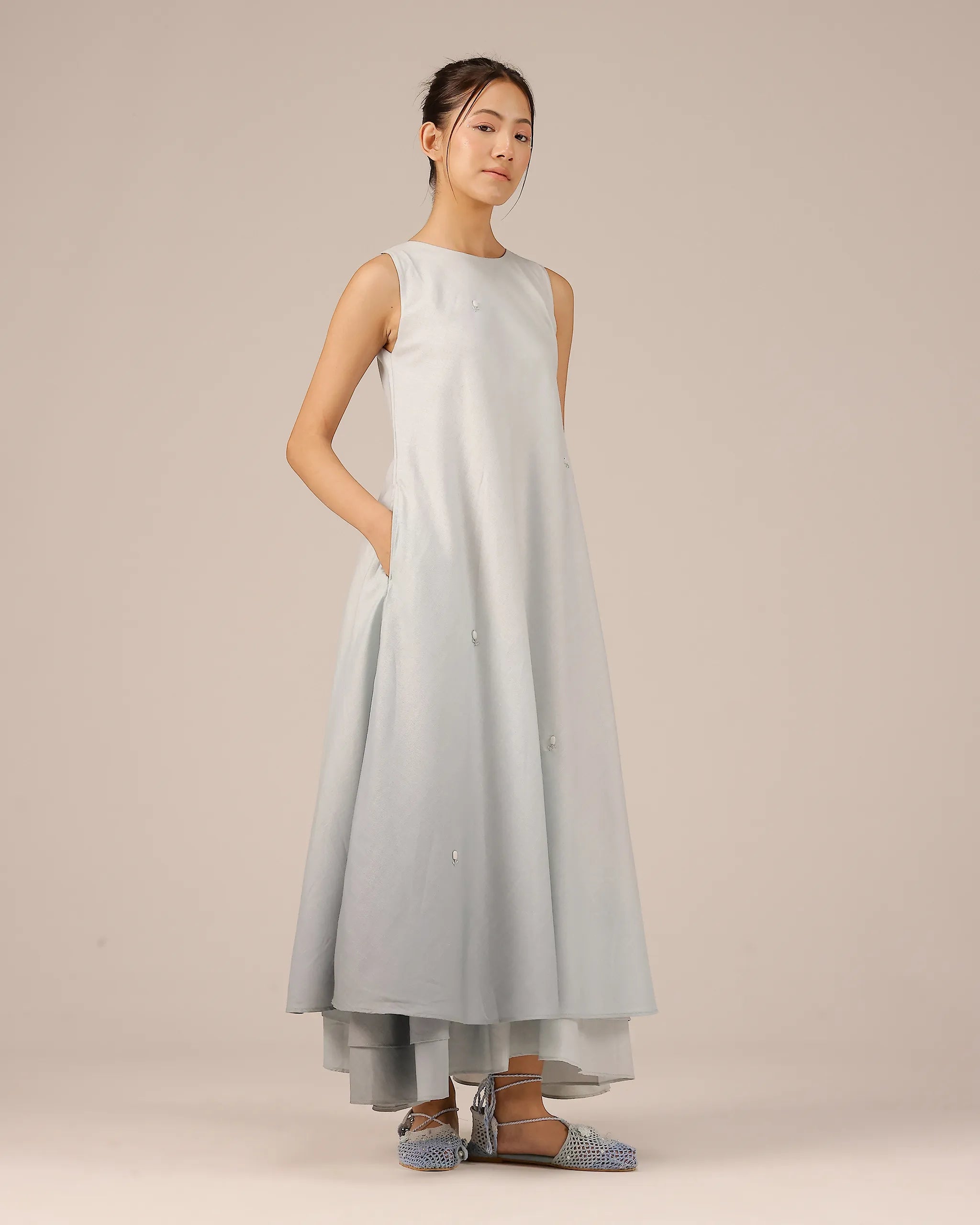 Wave Kiss Jacket & Dress (Grey)