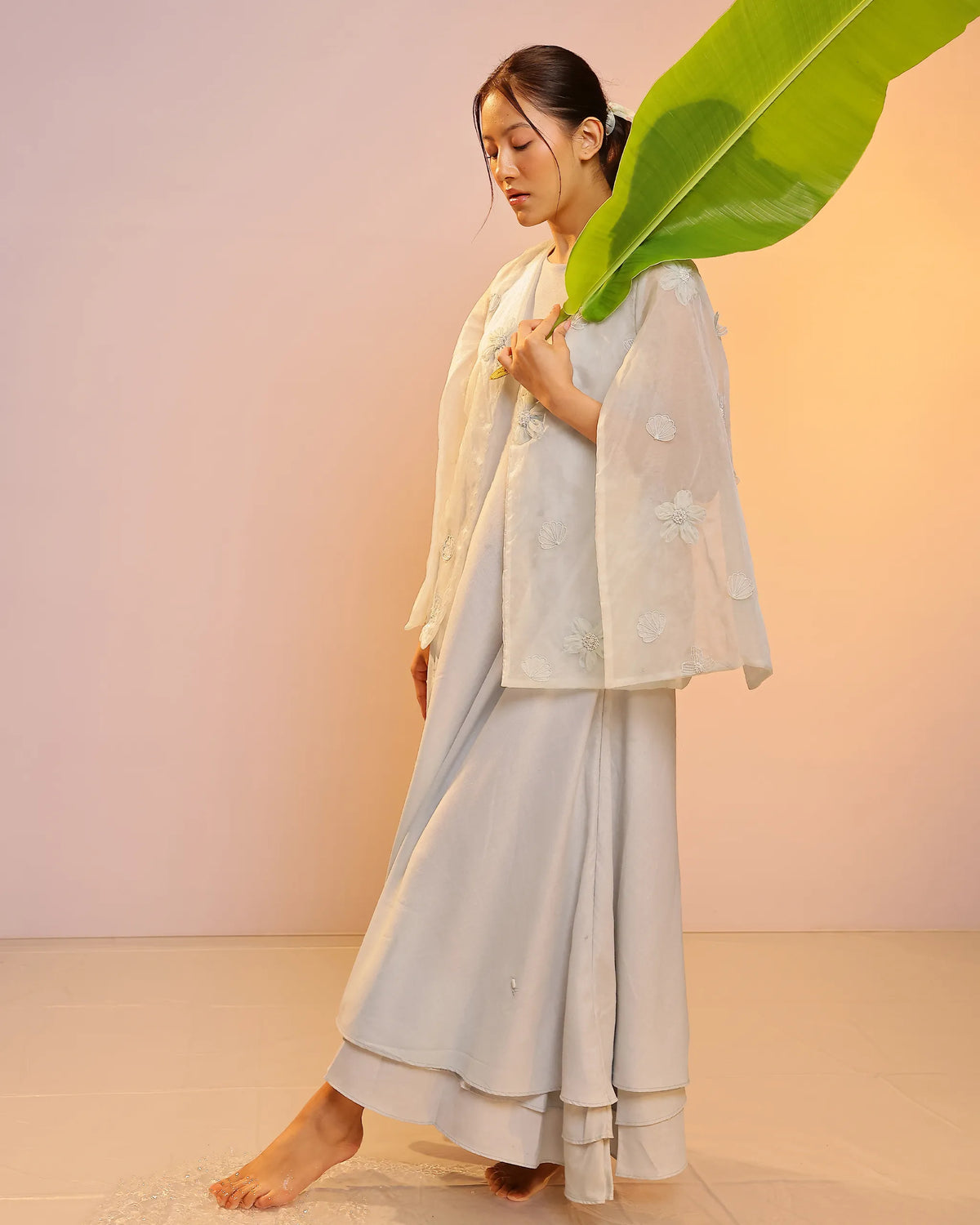 Wave Kiss Jacket & Dress (Grey)