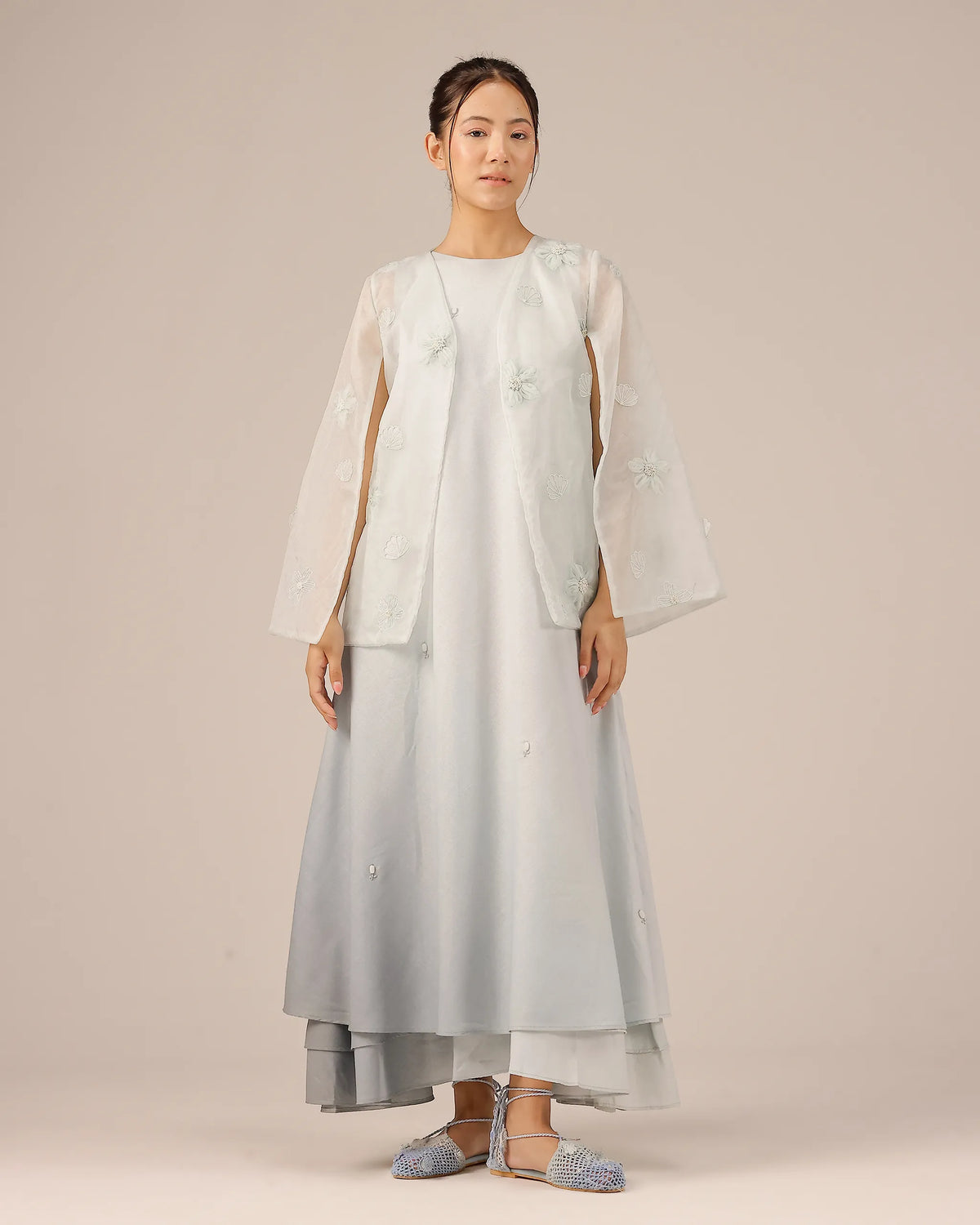 Wave Kiss Jacket & Dress (Grey)