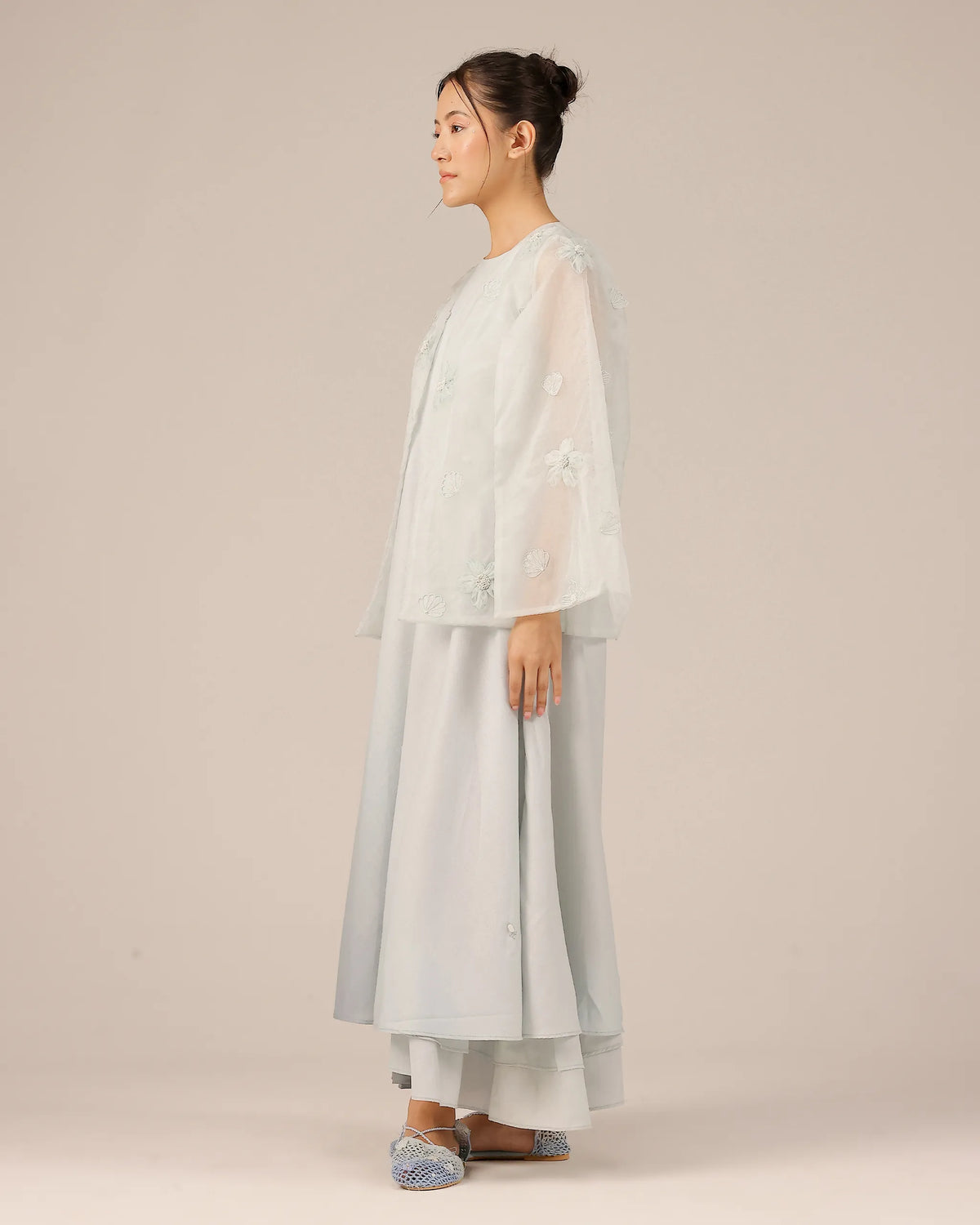 Wave Kiss Jacket & Dress (Grey)