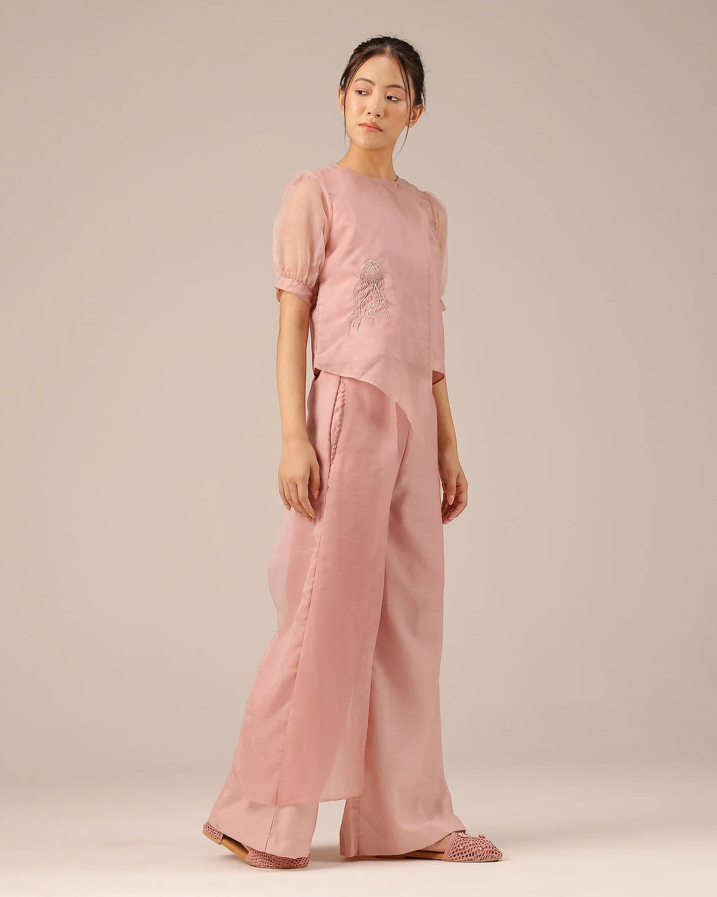 Blum Jelly  Top & Pant (Pink)